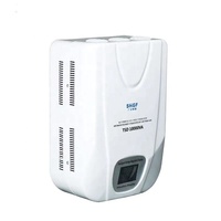 Stabilizer Tegangan Servo AVR TSD 5000VA Fase Tunggal AC 220V, Pemasangan di Dinding, Stabilizer/Regulator Tegangan Servo untuk 230V