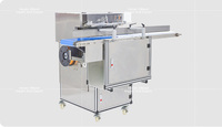 Machine à emballer d'étanchéité en forme d'éventail pour boulangerie Machines flowpack de production de toasts italiens automatiques