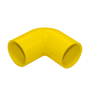 Raccords coudés en PVC jaune ignifuges pour l'installation de câbles électriques, conformes à la norme BS EN 50086 2 1 16 50mm - Product Image 3