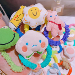 Lindo lindo tridimensional dibujos animados <span class=keywords><strong>Shiba</strong></span> <span class=keywords><strong>Inu</strong></span> oso dibujos animados tela creativa plegable intestino delgado banda para el cabello para niños - Product Image 3