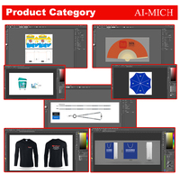 AI-MICH Set de Regalo Promocional con Logo Personalizado Obsequios Corporativos Eventos de Equipo Branding con Camiseta Paraguas Botella de Agua y Bolsa