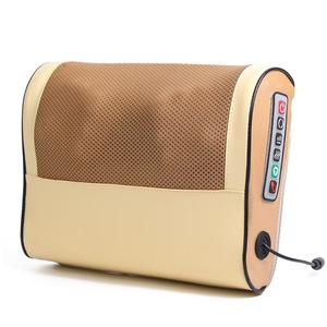 Portable dos soutien lombaire pétrissage oreiller masseur <span class=keywords><strong>coussin</strong></span> électrique chaleur cou épaule Shiatsu Massage oreiller - Product Image 5