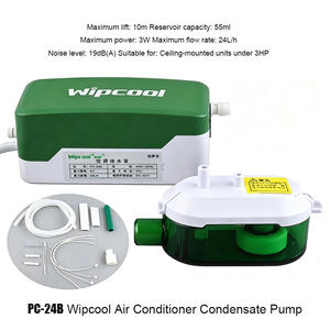 Pompe de drainage des condensats pour climatiseur Wipcool PC-24B PC-40B P16, pompe de drainage silencieuse pour mini-split avec tuyau de drainage de 1,5 m - Product Image 3