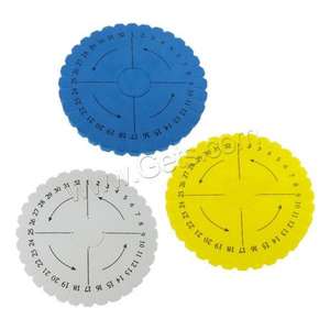 Fabricación de pulseras de joyería PE espuma <span class=keywords><strong>Kumihimo</strong></span> <span class=keywords><strong>disco</strong></span> flor trenzado discos 100x10mm 920852 - Product Image 1