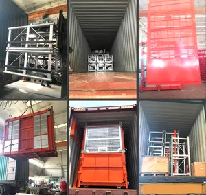 ZK Construction Hoist Elevator In Construction Site Building Construction Lift Machine Tower Hoist Lift