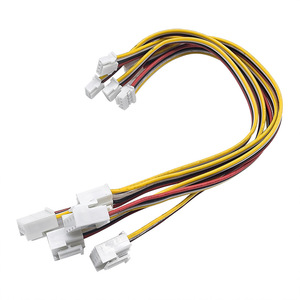 Cabo de Fita Plana Isolado em PVC com Núcleo de Cobre JST VH 3.96mm Personalizado de 4 a 8 Vias para Eletrodomésticos, Motocicletas e Computadores DC - Product Image 6