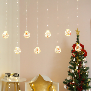 Amazon nuevo LED cortina de lámpara de alambre de cobre alambre árbol de Navidad luces decorativas - Product Image 3