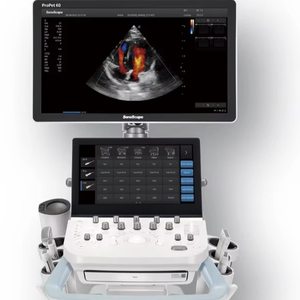 Système d'échographie Doppler couleur Sonoscape ProPet60 avec moniteur 21,5 pouces et sonde microconvexe pour usage vétérinaire - Product Image 1