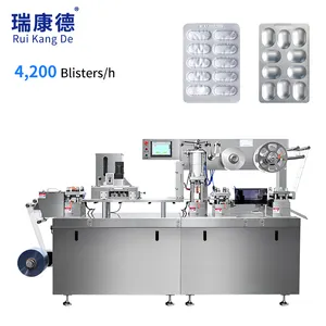 Dbp-140 Automatic Blister Packaging Machinery Dph Capsule Blister Packing Machine For Tablet Pill Capsule