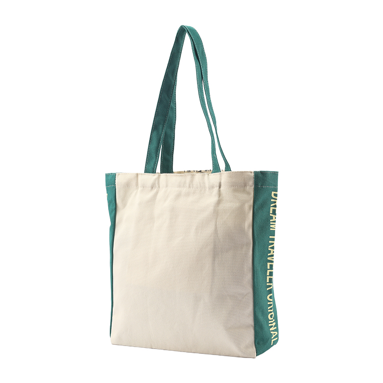 Custom Logo Eco Friendly Reusable Durable Shopping bag Cotton Canvas tote Bag