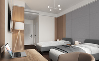 Meubles d'hôtel 5 étoiles modernes sur mesure projet de luxe FF & E pour ensemble de chambre à coucher meubles de chambre d'hôtel