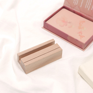 Cartes d'affirmation de relaxation et de soins personnels positifs sur la santé mentale, avec boîte et support en bois, taille et design personnalisés - Product Image 3