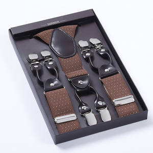 <span class=keywords><strong>Tirantes</strong></span> elásticos ajustables para <span class=keywords><strong>hombre</strong></span> Y mujer, <span class=keywords><strong>tirantes</strong></span> elásticos anchos para la espalda, 6 Clips fuertes, <span class=keywords><strong>tirantes</strong></span> resistentes, de lunares, color burdeos, azul marino - Product Image 5