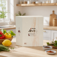 Confezione regalo per tè ribaltabile personalizzata con Design di fascia alta e scatola di carta a guscio duro realizzata con materiali riciclabili