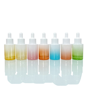 Botella de Vidrio Estéril para Aceites Esenciales con Gotero, de Hombro Plano, Esmerilada, de 20ml y 30ml, en Colores Personalizados al por Mayor - Product Image 5