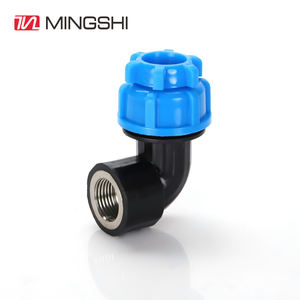 MINGSHI plomberie compression <span class=keywords><strong>PE</strong></span> raccords multicouches PEX tuyau <span class=keywords><strong>PE</strong></span> raccords en gros <span class=keywords><strong>coude</strong></span> égal en plastique <span class=keywords><strong>PE</strong></span> raccord - Product Image 3