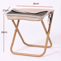 Chaise de plage pliable E-RIKE, chaise de camping personnalisée, ultralégère, portable, mini chaise pliante d'extérieur