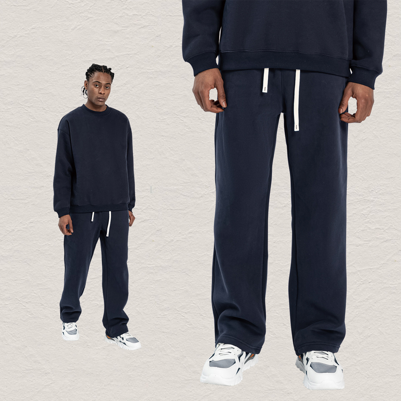 Navy pants