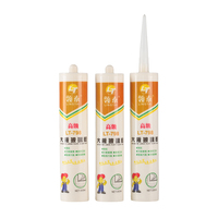 Scellant anti-âge résistant aux intempéries pour les joints de fenêtres en verre des bâtiments commerciaux, scellant en silicone pour grandes plaques de verre