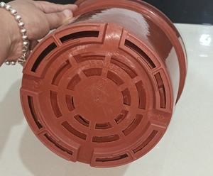 Pots ronds en plastique pour plantes, boutures de semis, démarrage de la jardinière, Pots en plastique pour pépinière, Pot de fleurs adapté au jardin, à la cour et au parc - Product Image 5