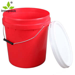 Direct du fabricant Logo personnalisé Seau rond en plastique de 20 litres avec couvercle pour le stockage de l'eau et de la peinture à l'essence - Product Image 6