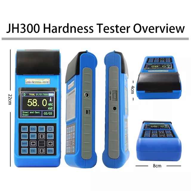 JH300 Digital portable hardness tester leeb hard tester price