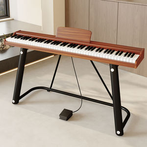 Clavier de piano numérique portable à touches lestées avec 88 touches, technologie sensible au toucher, haut-parleur intégré pour usage domestique - Product Image 2