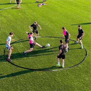 T382 Tiki Taka Ring 4M/5M/6M Escalera de agilidad para entrenamiento de fútbol de paso pequeño Rondo Anillo de entrenamiento de fútbol - Product Image 1