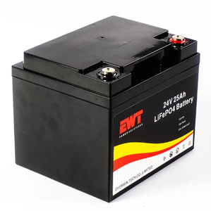 Maßgefertigter EWT 24V 25Ah LiFePO4 Festkörperbatterie-Pack 2500 Zyklen Lebensdauer 3 Jahre Garantie Solarenergiespeichersysteme - Product Image 3