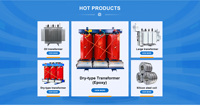 Transformateur de puissance de type sec résistant aux hautes températures, simple/triple phase, transformateur de distribution spécial pour immeubles de grande hauteur, ignifuge