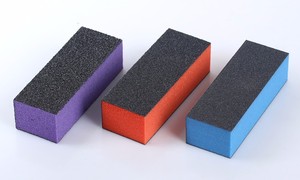Wholesale Bulk <strong>3</strong> <strong>Way</strong> EVA Nail <strong>Files</strong> Square Orange <strong>Shine</strong> Sponge Nail Polish Buffer <strong>Blocks</strong> for Nail <strong>Sanding</strong> - Product Image 3