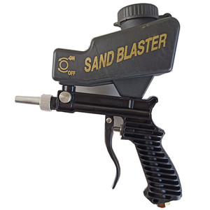 Sand Blaster Pneumatic Handheld Gravity Feed Gun For Deflashing Metal Cleaning Tools - Product Image 2
