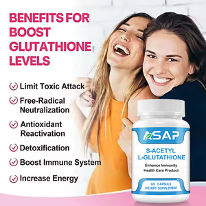 Cápsulas de S-Acetil L-Glutatión Ausreson <span class=keywords><strong>200</strong></span> mg, Alta Absorción, Vegetarianas, con Fibra Dietética - Product Image 2