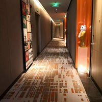 Tapis de luxe antidérapant et lavable, tapis imprimé pour salles de banquet, dalles de moquette pour escaliers d'hôtel et rampes de salles de banquet
