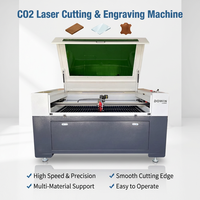 Machine de découpe laser CO2 CNC industrielle 1390 6090 pour panneaux de clôture, carreaux de céramique, bois, verre, feuilles d'acrylique - Prix