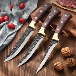 Couteau de <span class=keywords><strong>boucher</strong></span> en acier inoxydable JJ 5/6/7 pouces 3Cr13mov avec poignée en PP + peinture couteau personnalisé multifonctionnel extérieur - Product Image 2