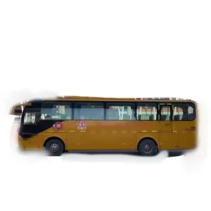 60 석 중고 유통 스쿨 버스 디젤 ZK6107 구매자 대리인 운송 버스