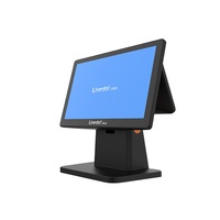 Terminal POS Android de 15,6 pulgadas a precio de fábrica con sistema de pantalla táctil dual