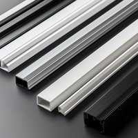 Profilé extrudé en PVC extrudé en plastique personnalisé durable de haute qualité pour matériaux de construction