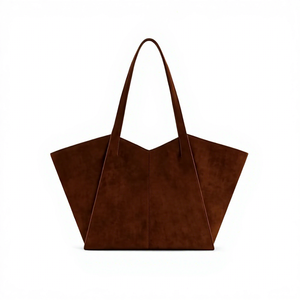 Sacs à main décontractés en cuir véritable de qualité export, souples, durables, avec fermeture éclair, bandoulière, grande capacité, imperméables et écologiques - Product Image 4