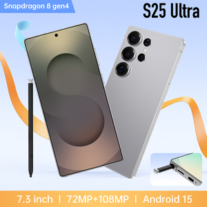 Teléfono Inteligente Ultra 5G S25 al por Mayor, Pantalla de 7.3 Pulgadas, 4K, Android, Doble SIM, CPU Deca Core, Reconocimiento Facial, 108MP, LTE, Desbloqueado para Todas las Operadoras - Product Image 4