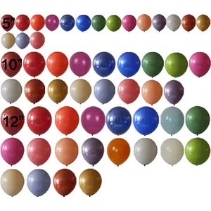 Supplier Wholesale 5/10/12/18 Inch Vintage Pearl Balloon Latex Round Balloon Party Decoration Retro Color Balloons