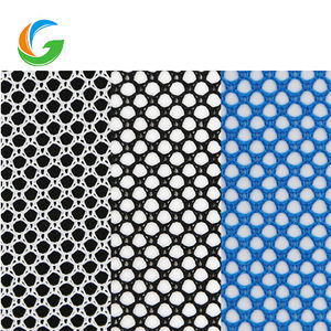 <span class=keywords><strong>Tissu</strong></span> en maille aérée 3D multicolore doré en polyester pour coussins, chaussures, tapis et dossier de chaise - Product Image 4