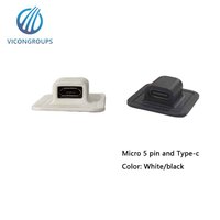 Accessoires de connecteurs de couture micro-électriques chauffants DC5521 DC35135 Type-C avec interrupteurs à température contrôlée (TDS) pour mâle et femelle