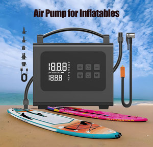 Pompe à air électrique portable pour <span class=keywords><strong>paddle</strong></span> board, pompe SUP pour <span class=keywords><strong>paddle</strong></span> board, <span class=keywords><strong>compresseur</strong></span> d'air 20 PSI <span class=keywords><strong>avec</strong></span> fonction de dégonflage pour kayaks et bateaux gonflables - Product Image 4