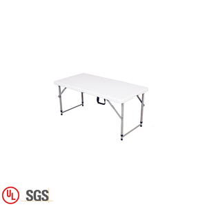 Blanco al <span class=keywords><strong>aire</strong></span> libre Jardín de plástico de diseño clásico Banco plegable mesa de <span class=keywords><strong>Picnic</strong></span> para la venta - Product Image 3