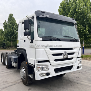 Camion tracteur Howo 6x4 diesel 430 ch pas cher de Chine, châssis de camion de remorquage 10 roues pour livraison de matériel lourd, en vente - Product Image 2