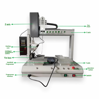 Robot de Soldadura Automático de 5 Ejes X3S para Placas de Circuito PCB, Placas LED y Arnés de Cables, Alta Precisión ±0.02mm