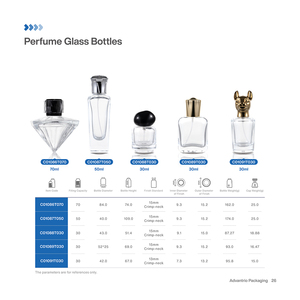 Flacon pulvérisateur de parfum en verre carré rechargeable de 100 ml haut de gamme, personnalisable, avec bouchon élégant, vente en gros - Product Image 2