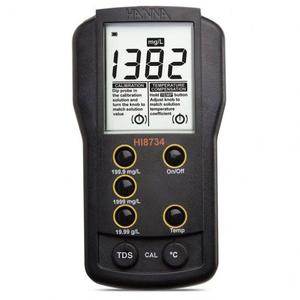 HANNA HI8734 Mètre TDS portable à trois plages avec sonde à quatre anneaux - Product Image 3